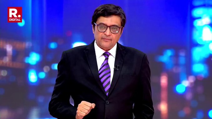 Television anchor Arnab Goswami.