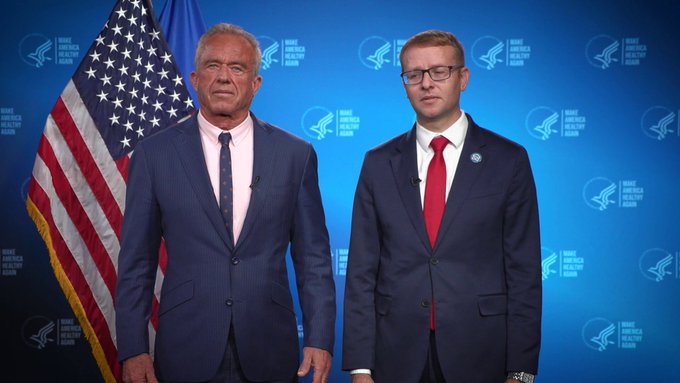 US Health Secretary Robert F Kennedy.