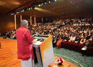 Vice President CP Radhakrishnan addresses Audit Diwas.