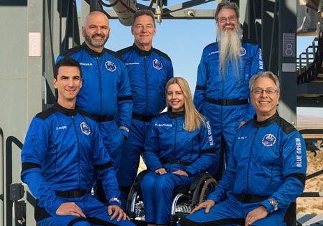 Wheelchair-Bound Engineer Defies Gravity as she becomes First Paraplegic Blasts Past Space Boundary.