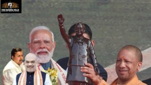 Prime Minister Narendra Modi with UP CM Yogi Adityanath in Lucknow on Thursday.