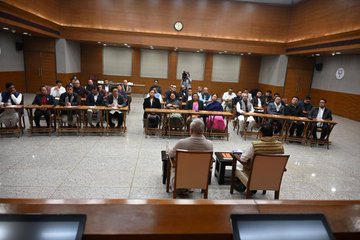 The BJP Manipur Legislature Party meeting was held yesterday at the BJP Headquarters, New Delhi on December 15,