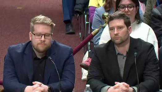 Luke Ganger testimony in the Congress.