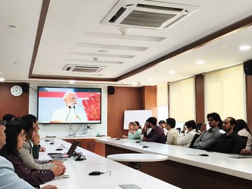 NFRA officials attend commemoration of 150 years of Vande Matram.