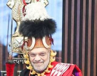 Union Minister for Home Affairs Amit Shah at the signing of tripartite Naga agreement in New Delhi.