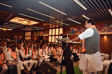 BJP president Nitin Nabin in West Bengal.