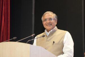 CEC Gyanesh Kumar addressed officer trainees of the Indian Revenue Service (IRS) .