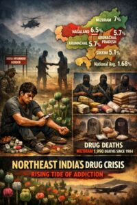 Northeast Drug crisis. (A representative image)