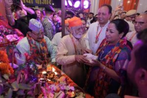 Delhi CM Rekha Gupta at a function on Sunday.