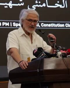 Former Delhi Lt. Governor Najeeb Jung .
