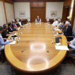 PM Narendra Modi chairs Cabinet Committee on Security amid US-Iran war.