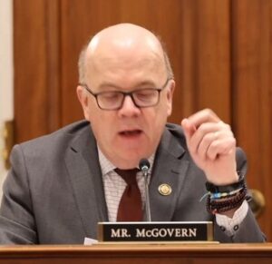 Rep. Jim McGovern called Trump’s Iran War illegal.