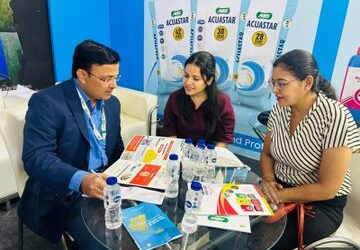Titan Biotech at AquaEx India, Lucknow.