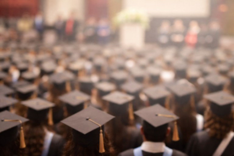 a representative image of graduation ceremony.
