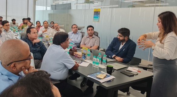 A meeting of EPACK Durable executives.