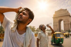 As temperatures soar past 45°C, experts warn of rising heat stroke cases.