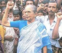 CPI leader Geeta Mukherjee.