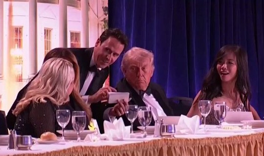 Donald Trump Evacuated After Gunfire Scare at White House Correspondents’ Dinner.
