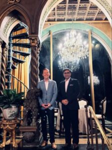 India's Foreign Secretary Vikram Misri at Mar a Lago in the US.