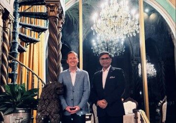 India's Foreign Secretary Vikram Misri at Mar a Lago in the US.