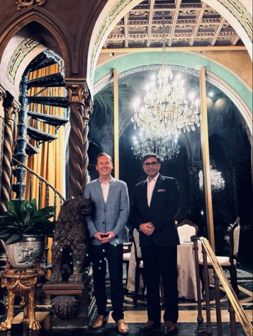 India's Foreign Secretary Vikram Misri at Mar a Lago in the US.