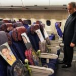 Iran's Parliament Speaker Ghalibaf arrived in Islamabad carrying the faces of 168 dead children in his social media post.