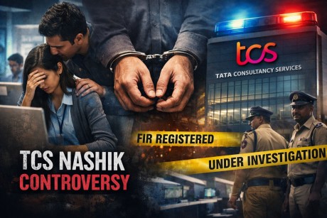A representative image of Nashik TCS case.