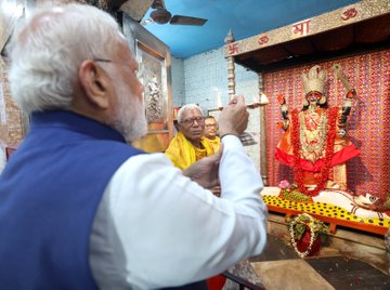 PM Narendra Modi attacks Mamata Banerjee’s TMC in North 24 Parganas.