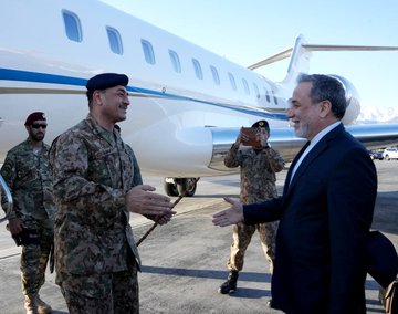 Pakistani Army Chief Asim Munir in Tehran.