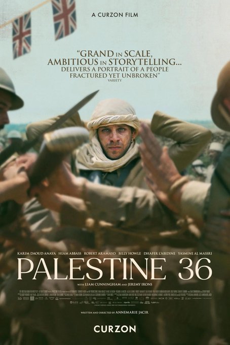 Palestine ‘36 film poster.