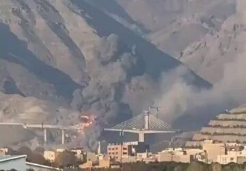 US bombed Iran's highest bridge.