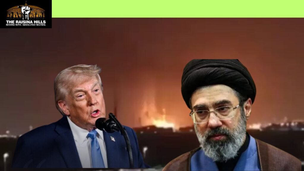 US President and Iran supreme leader.