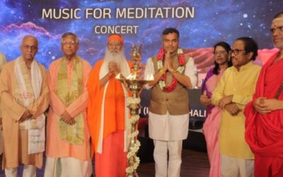 365th Music for Meditation Concert Marks Spiritual Milestone at Bharat Mandapam.