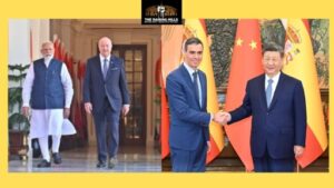 PM Narendra Modi and China President Xi Jinping with state guests.