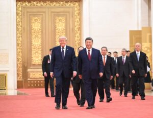 China President Xi Jinping held a welcoming banquet for US President Trump.