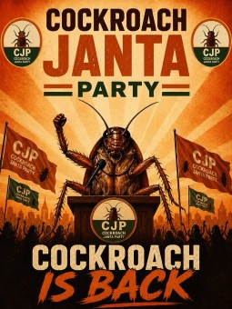 Cockroach Janata Party opens a news social media account after X withheld its first handle.