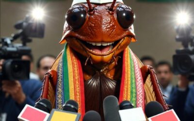 Press statement released by the Cockroach Janata Party outlining its stance on youth issues, jobs, accountability, transparency, education, economic growth, and citizen-centric governance.