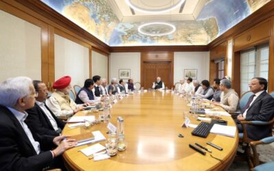 Prime Minister Narendra Modi chairs a meeting on energy crisis.