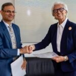 RBI chairman Sanjay Malhotra with EU bank Chief,
