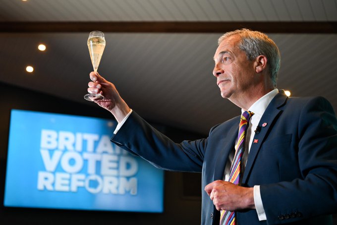 UK politician Nigel Farage.