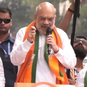 Union Minister for Home Affairs Amit Shah in Kolkata.