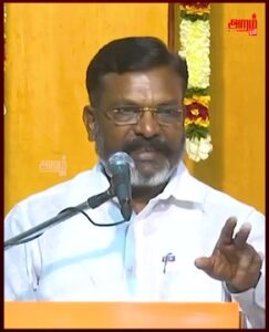 VCK chief Thirumavalavan.