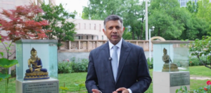 India's Ambassador to China, Vikram Doraiswami, speaks in fluent Mandarin during a video tour of the Indian Embassy in Beijing, highlighting India-China cultural ties and inviting Chinese citizens to participate in embassy events.