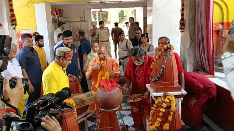 Ayodhya Donation Controversy Casts Shadow on Yogi's Third-Term Bid.