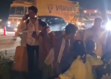 Delhi Manali Volvo bus accident in Karnal on Saturday.