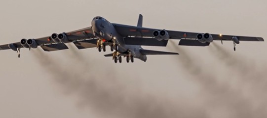 Eight crew members were killed when a B-52 Stratofortress crashed after takeoff.