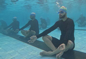 Indian Navy Performs Underwater Yoga on the occasion of International Yoga Day 2026.