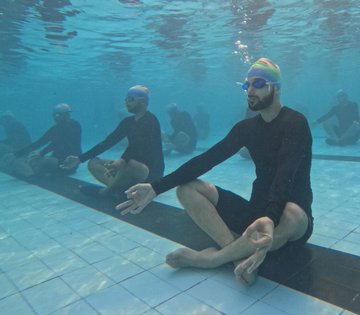 Indian Navy Performs Underwater Yoga on the occasion of International Yoga Day 2026.