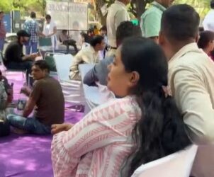 NEET UG retest saw elaborate arrangements for waiting parents at some of the centres.