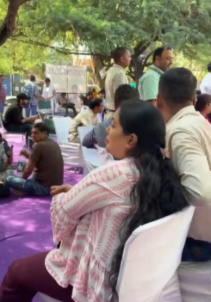 NEET UG retest saw elaborate arrangements for waiting parents at some of the centres.